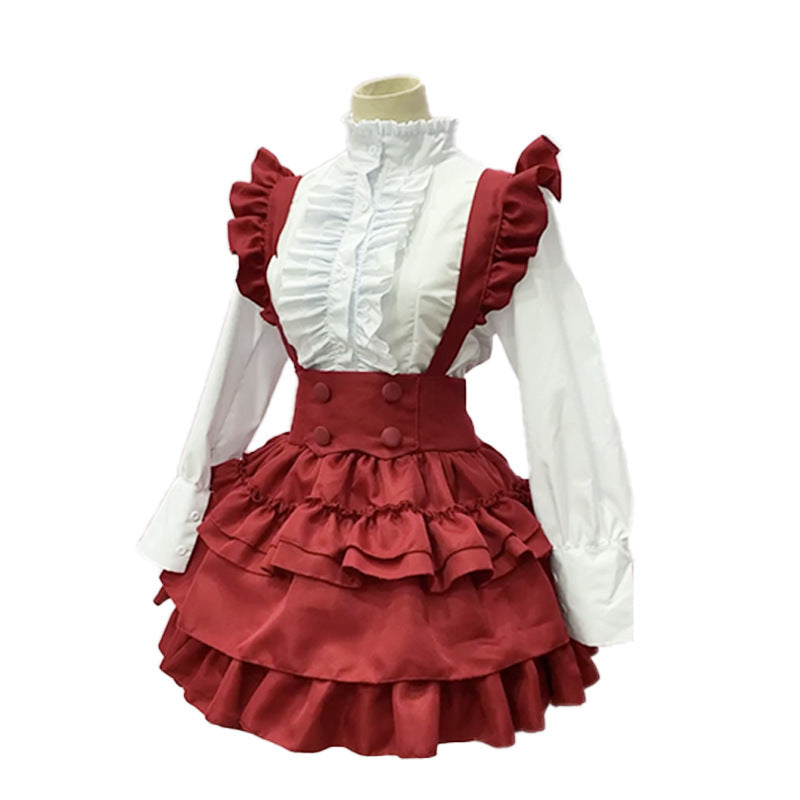 Cyberpunk Mechanical Girl Gothic Lolita Dress Costume Adult Cosplay