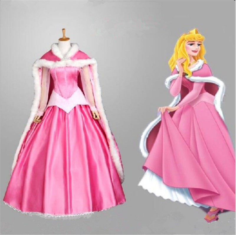 Pink Princess Gown for Women, costume photo 4