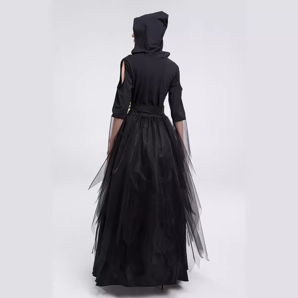 Death Goddess Vampire Witch Costume for Girls, costume photo 3