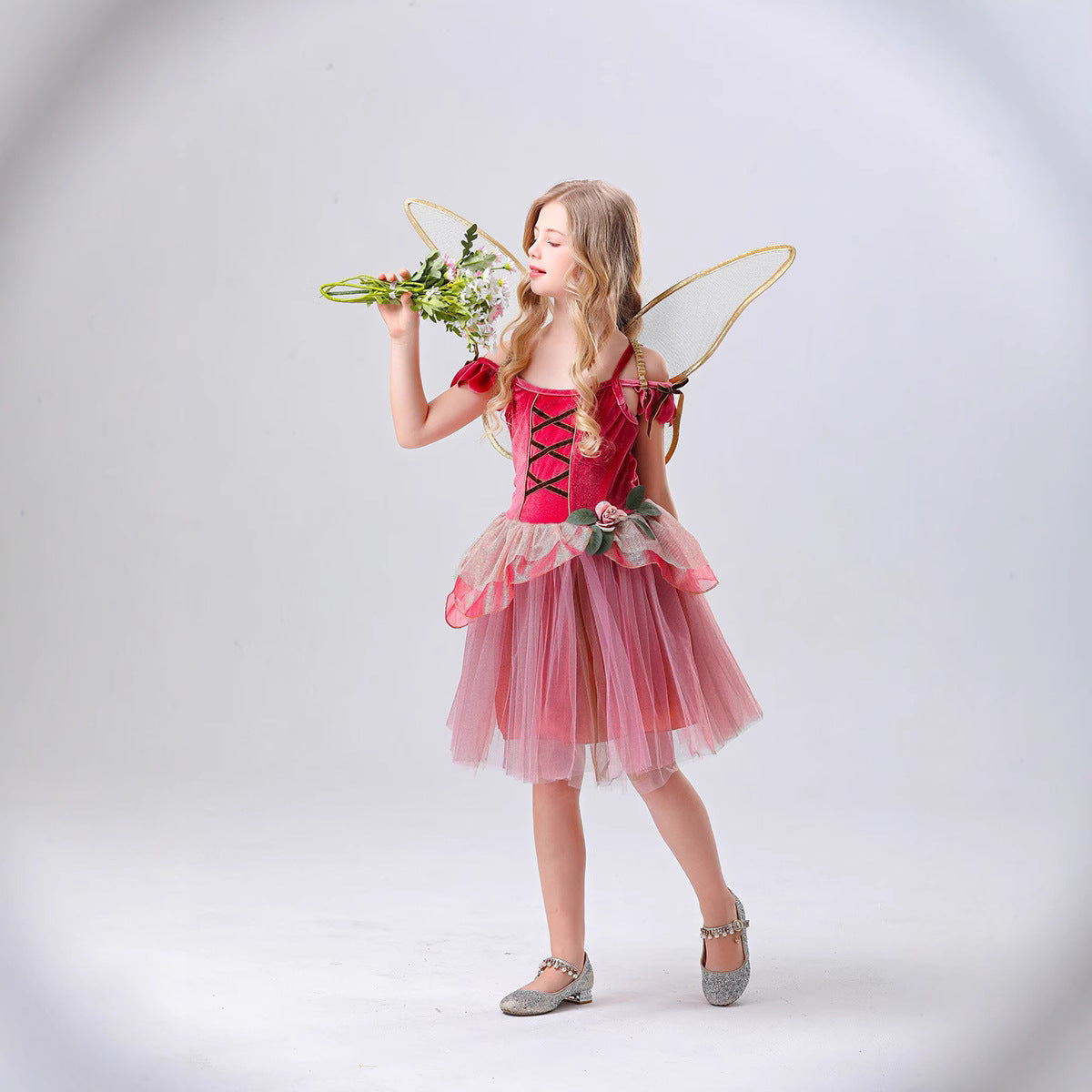 Firefly Fairy Princess Dance Costume for Girls, costume photo 5
