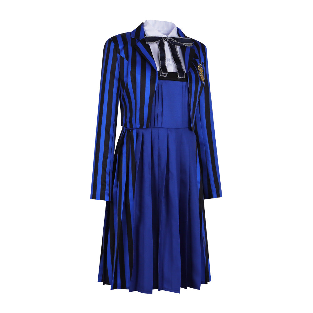 Gothic Schoolgirl Costume for Women, product photo 2 on a white background
