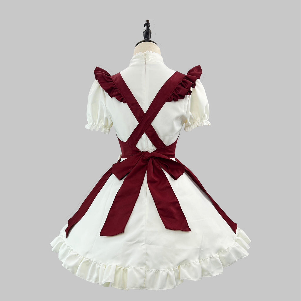 Christmas Maid Costume Women Adult Anime Cosplay Holiday Dress