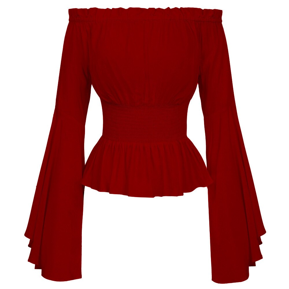 Renaissance Peasant Chemise Blouse Costume for Women, costume photo 3