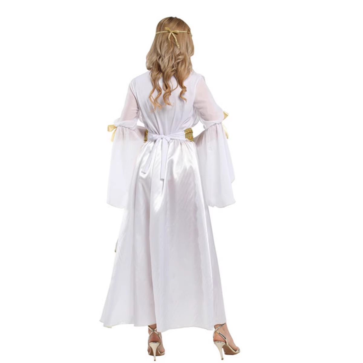 Cleopatra Greek Goddess Costume Adult Women Halloween Cosplay Athena