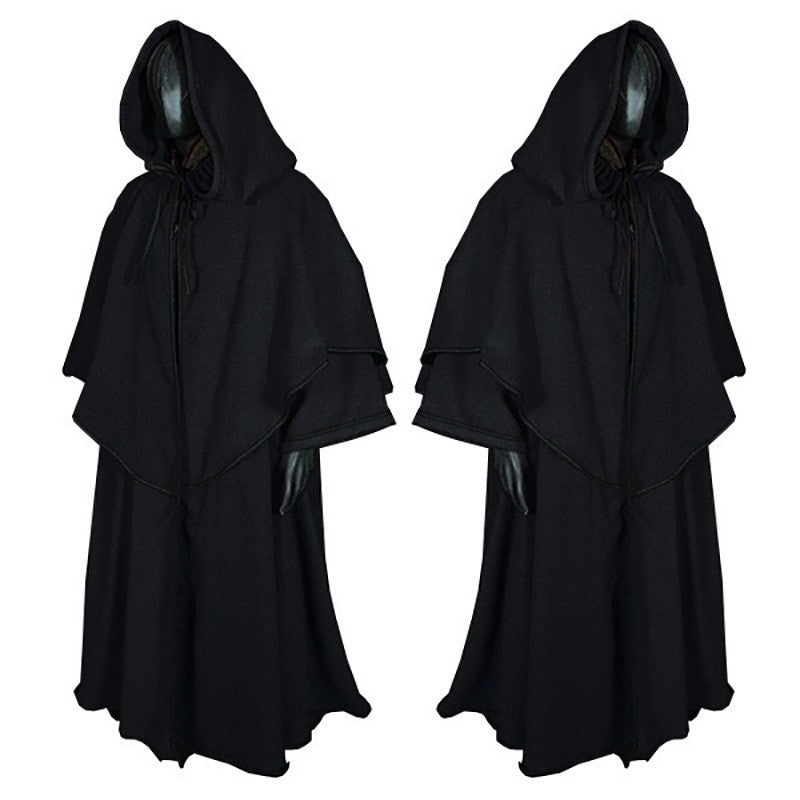 Medieval Monk Robe for Adults, product photo 3 on a white background