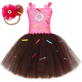 Chocolate Donut Candy Tutu for Girls, costume photo 6