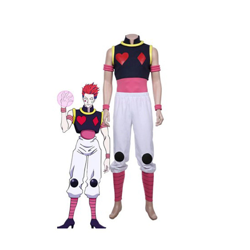 Hunter x Hunter Hisoka Cosplay Costume Adult Halloween Anime