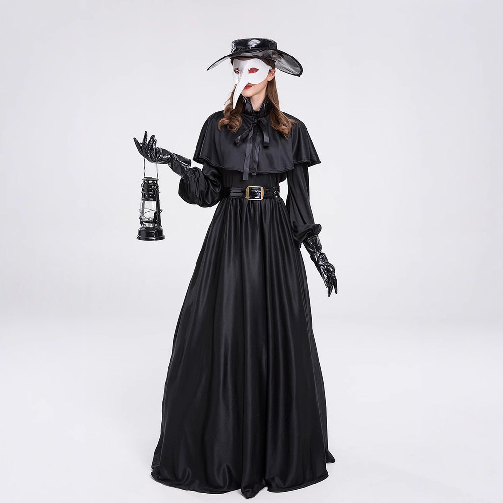 Plague Doctor Costume for Women, costume photo 3