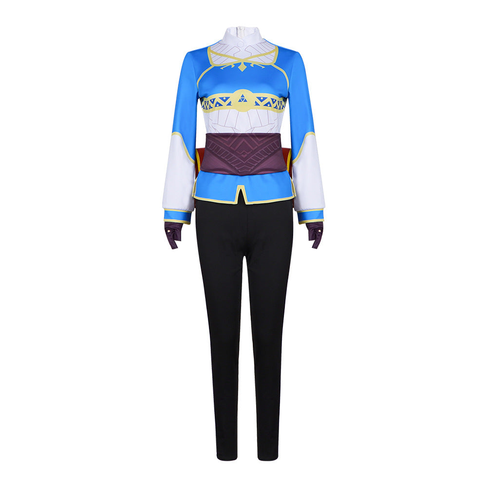 Fantasy Princess Costume for Women, front view on a white background