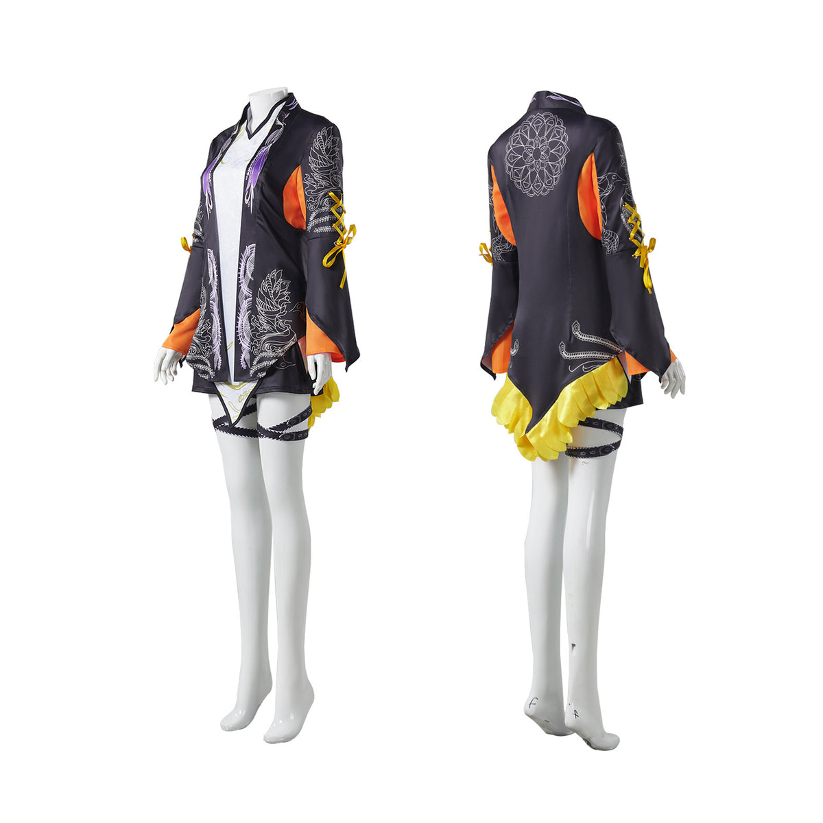 Halloween Costume Cosplay Iron Fist Ling Xiaoyu Style Outfit Cosplay Anime Character Role Play Ling Xiaoyu
