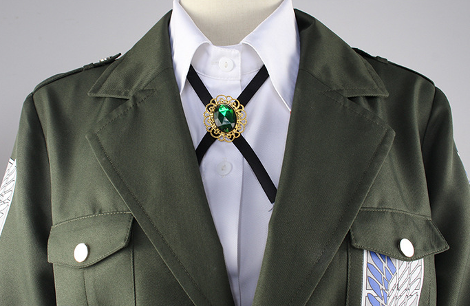 Attack on Titan Levi Ackerman Survey Corps Costume Adult Halloween Cosplay