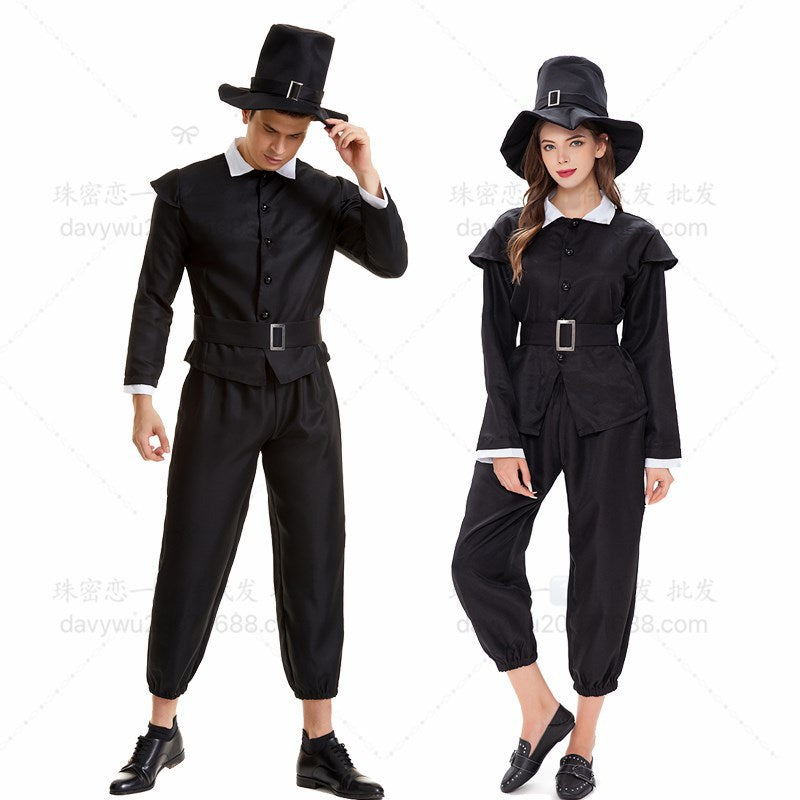 Hunter Rogue Costume for Adults, front view on a white background