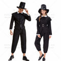 Hunter Rogue Costume for Adults, front view on a white background