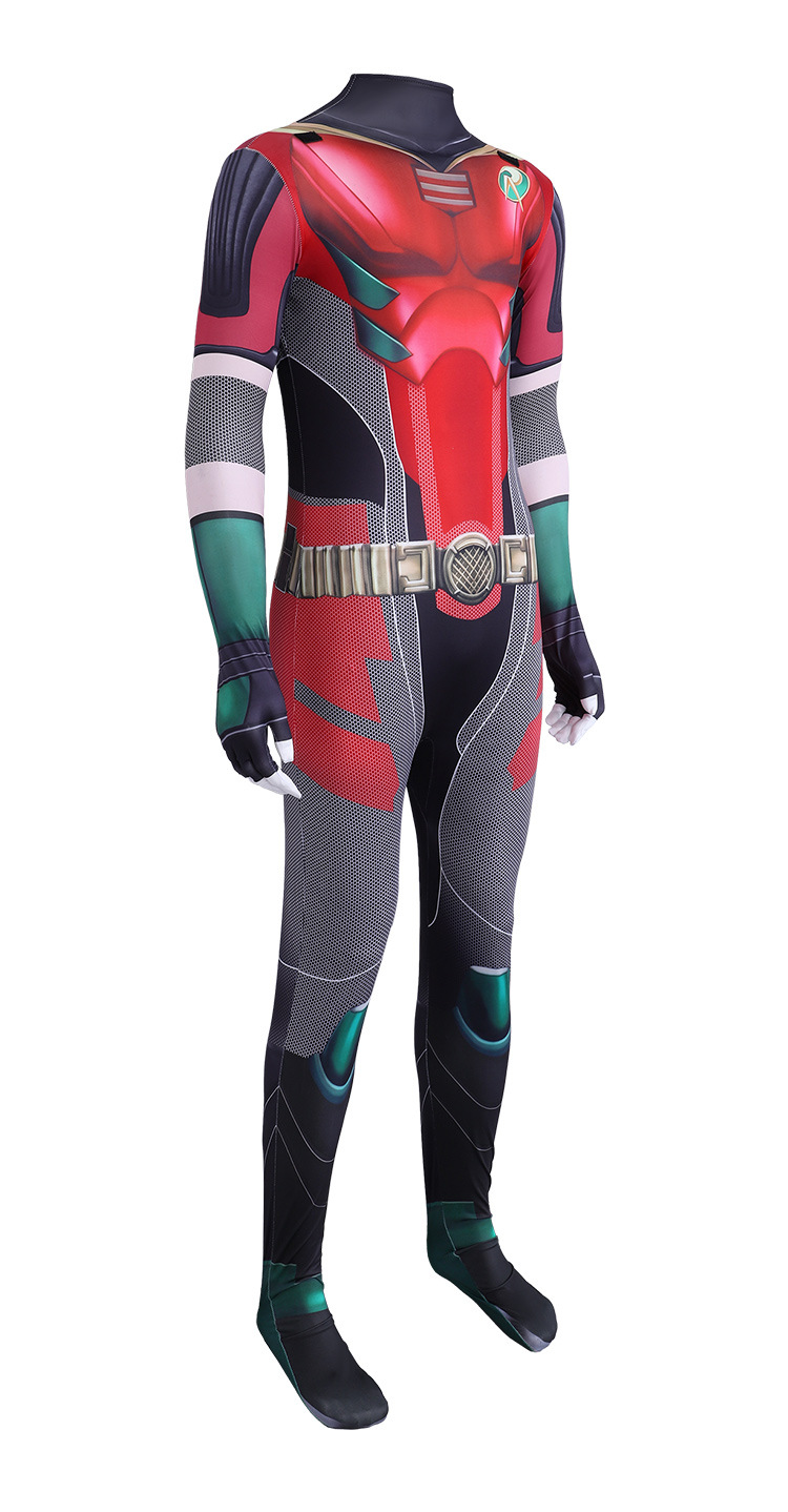 Superhero Bodysuit for Boys, product photo 4 on a white background