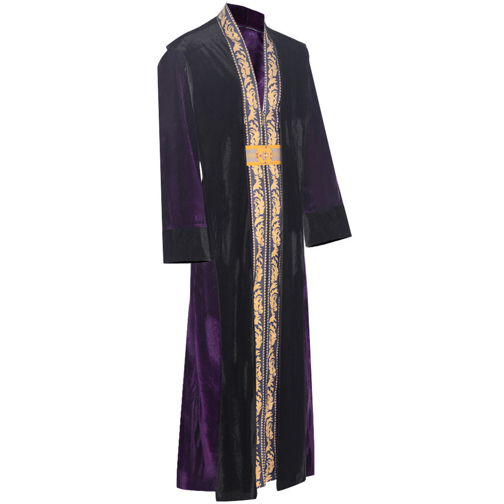 Old Wizard Costume for Kids and Adults, product photo 3 on a white background