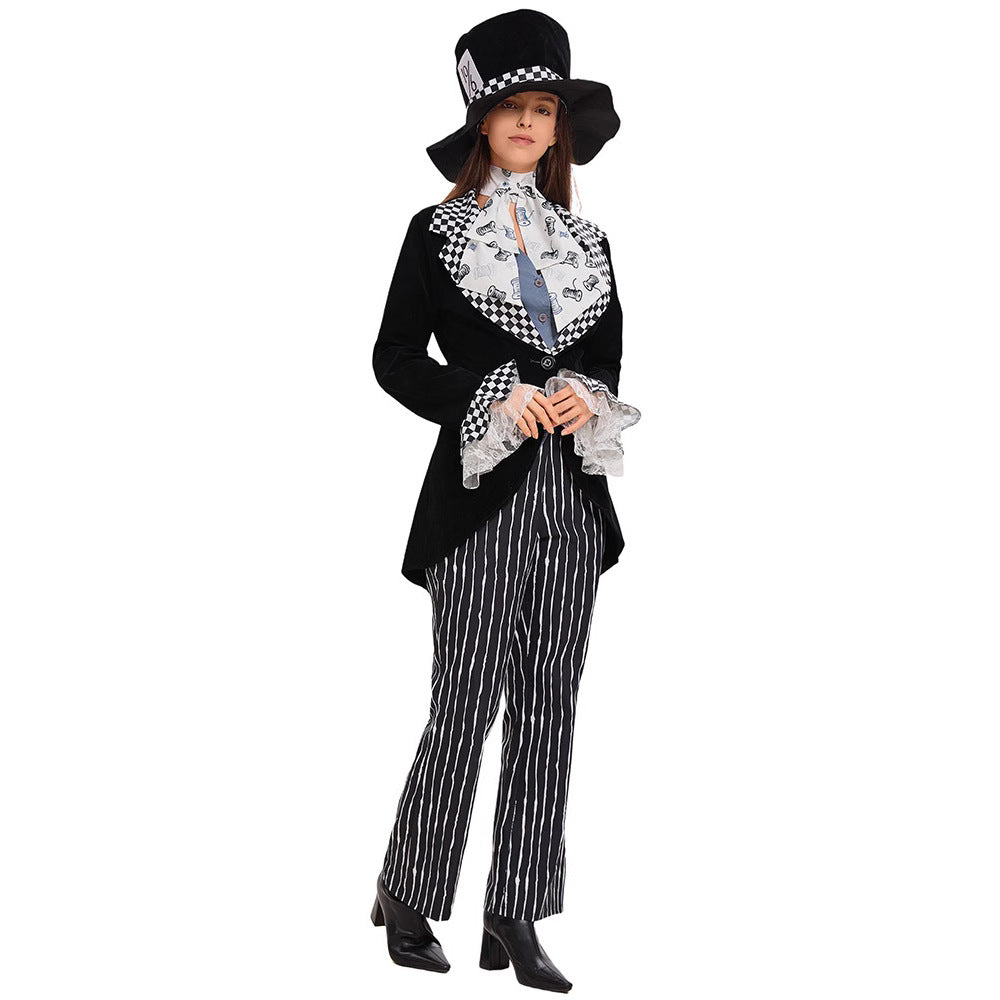 Circus Magician Cosplay for Women, product photo 4 on a white background