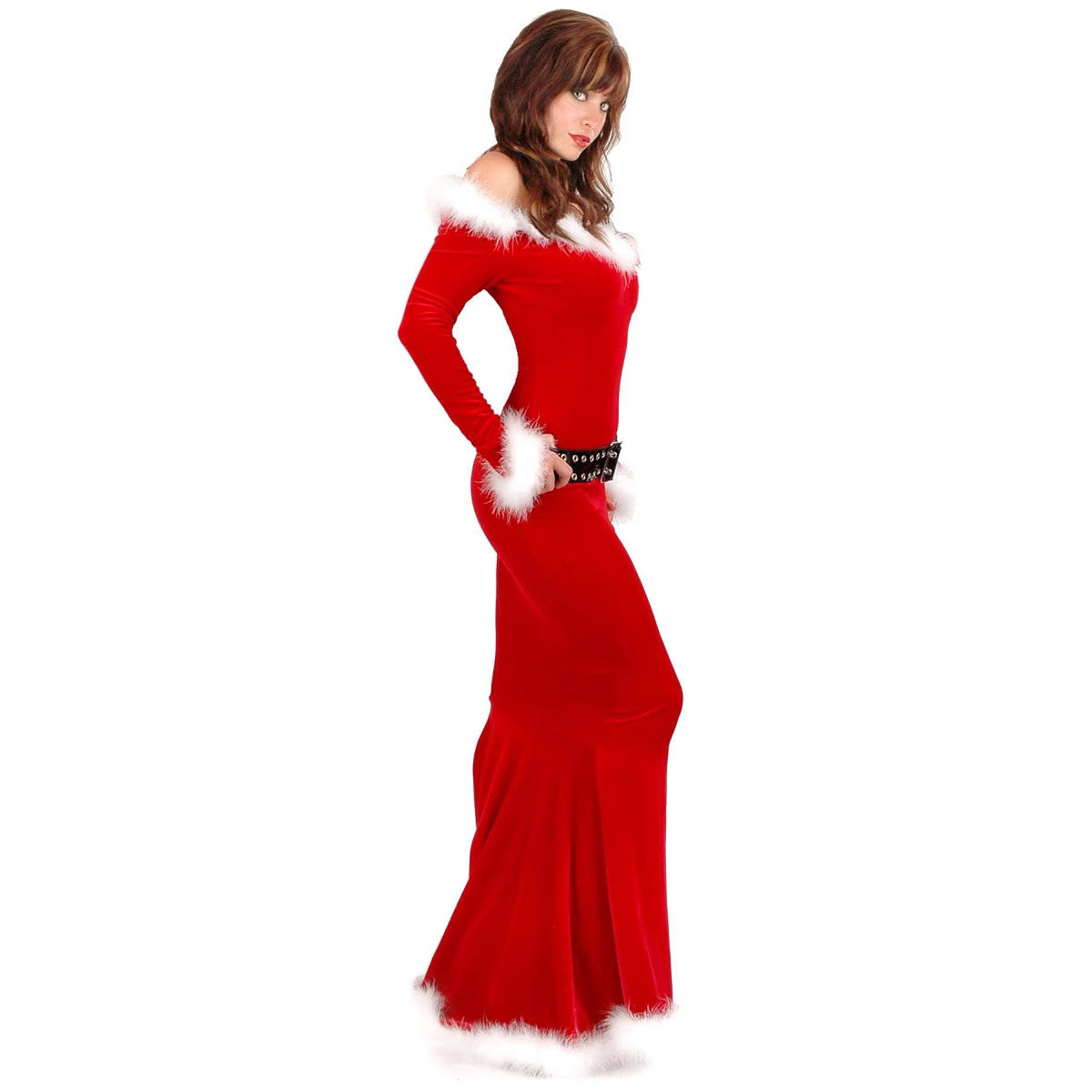 Christmas Outfit Nightclub Sexy Performance Costume Stage Costume, Santa Suit, Mary