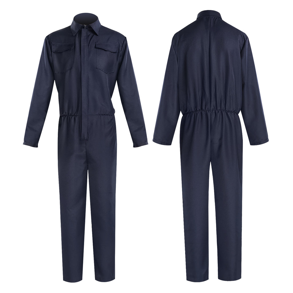 Michael Horror Jumpsuit for Adults, product photo 4 on a white background