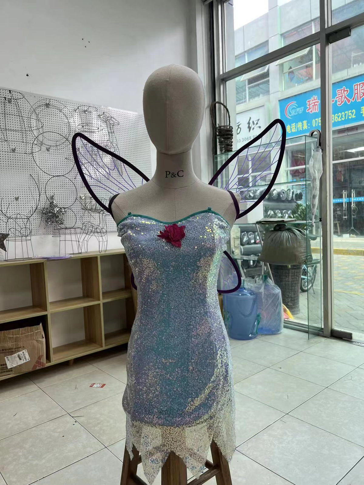Fairy Elf Wings, costume photo 4