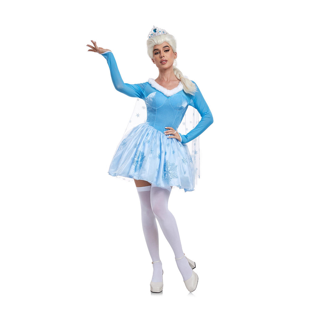 Snow White Elsa Princess Dress Costume Halloween Christmas Cosplay – photo 3
