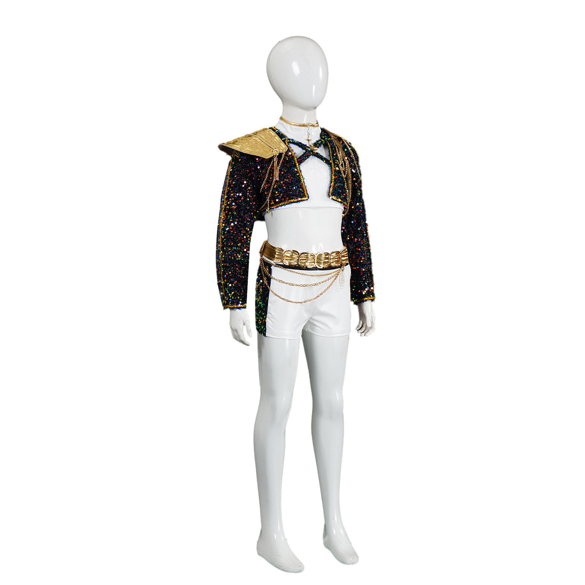 KPop Demon Hunters Rumi Costume Cosplay Halloween Black Stage Outfit – photo 5