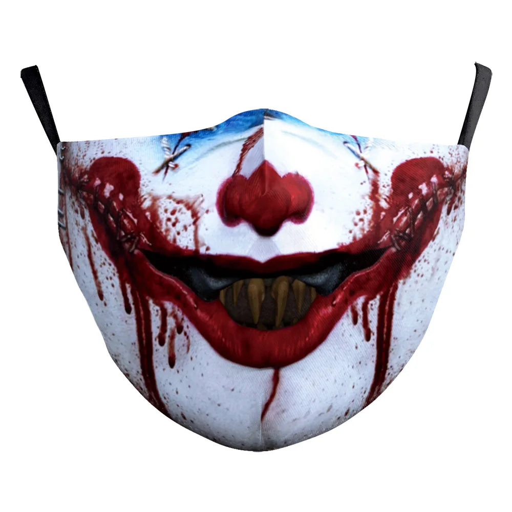 Horror Killer Mask for Adults, product photo 19 on a white background