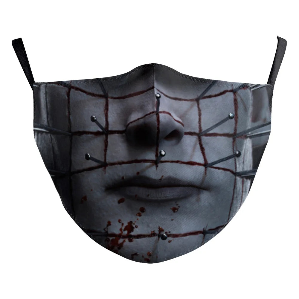 Horror Killer Mask for Adults, product photo 27 on a white background