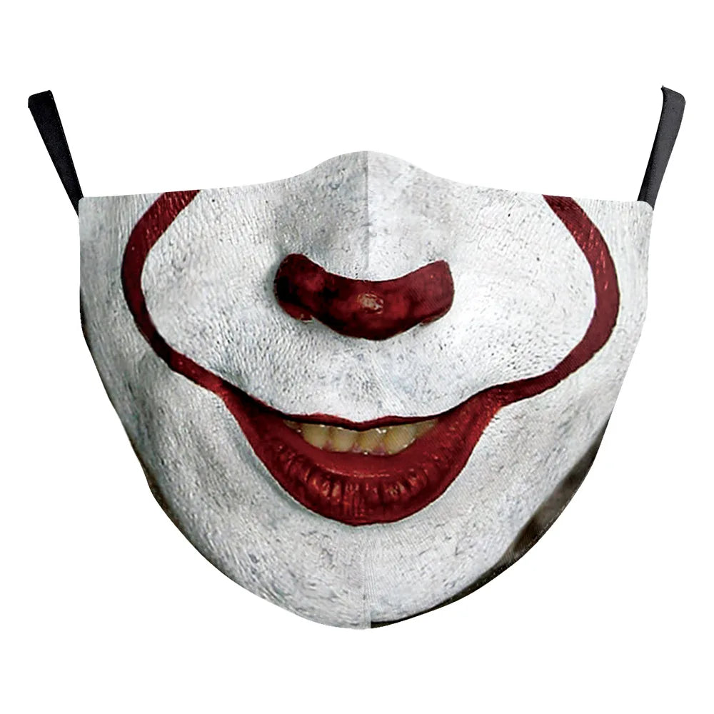 Horror Killer Mask for Adults, product photo 3 on a white background