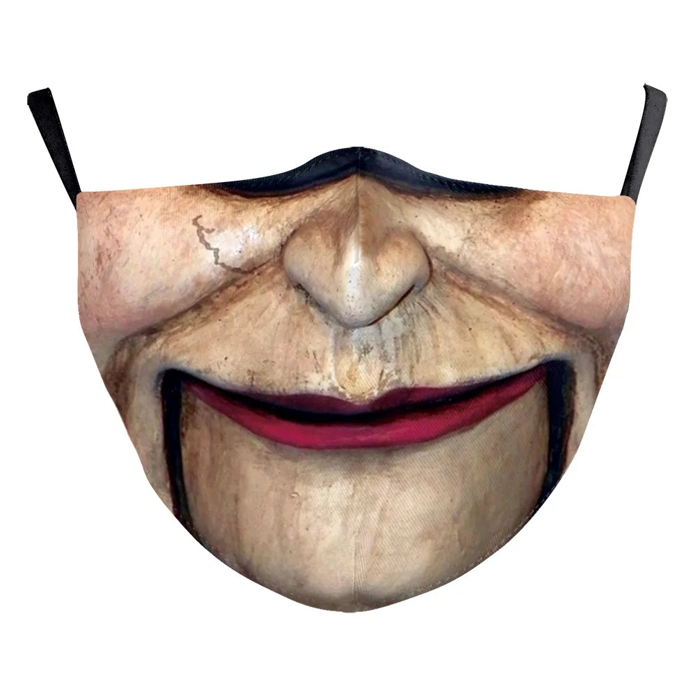 Horror Killer Mask for Adults, product photo 29 on a white background