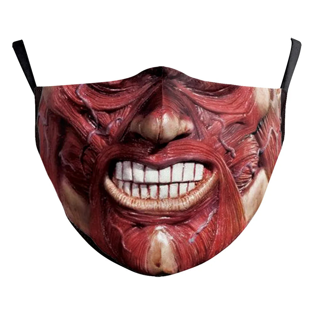 Horror Killer Mask for Adults, product photo 25 on a white background
