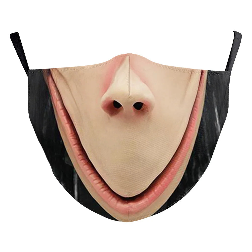 Horror Killer Mask for Adults, product photo 6 on a white background