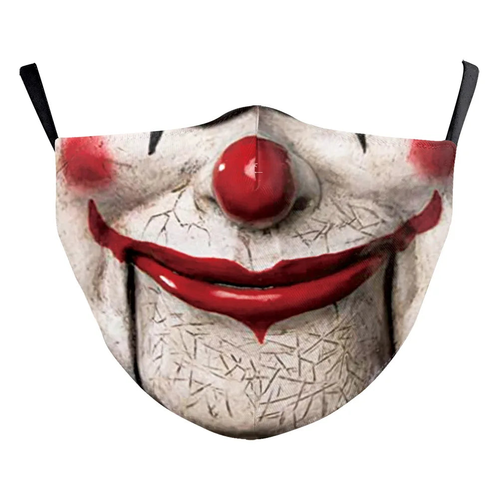 Horror Killer Mask for Adults, product photo 22 on a white background