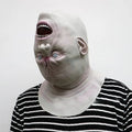Zombie Alien Devil Latex Mask for Adults, costume photo
