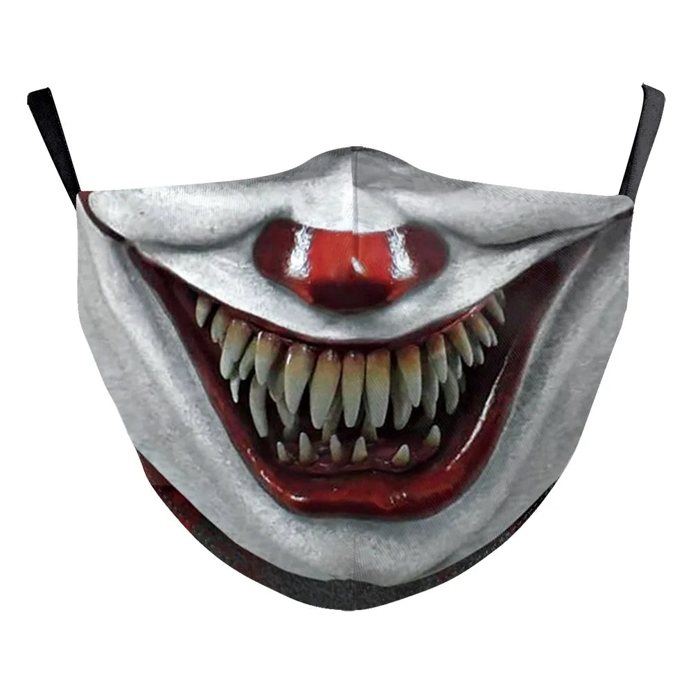 Horror Killer Mask for Adults, product photo 16 on a white background