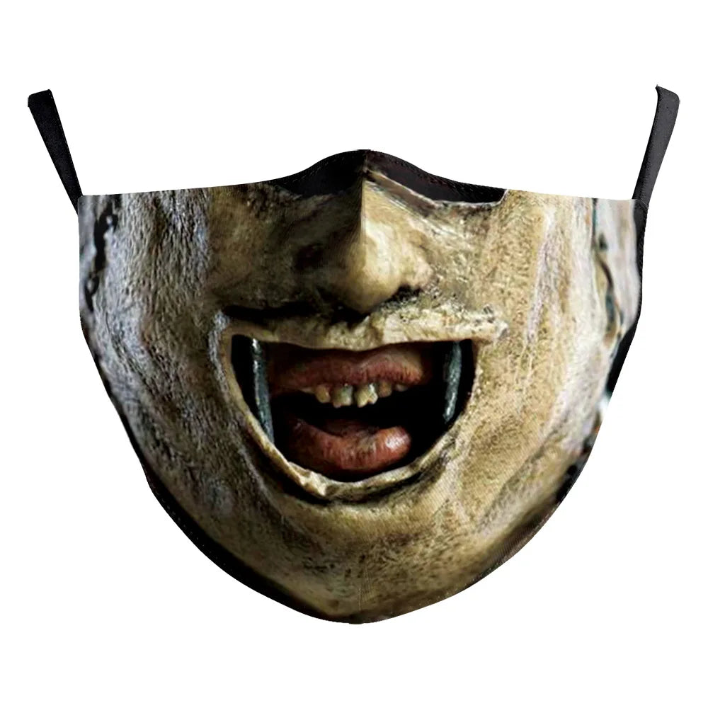 Horror Killer Mask for Adults, product photo 17 on a white background