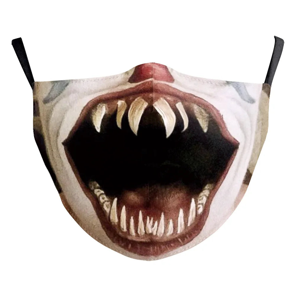 Horror Killer Mask for Adults, costume photo 2