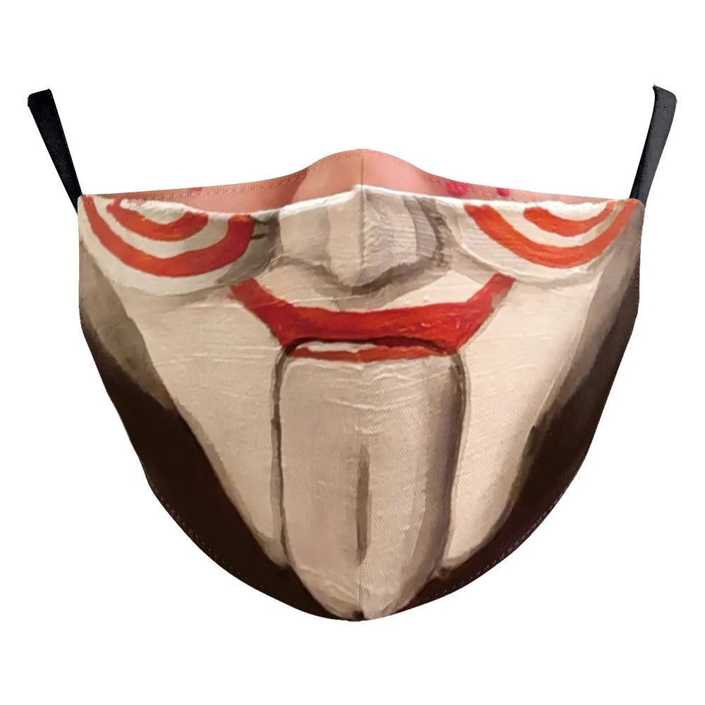 Horror Killer Mask for Adults, product photo 12 on a white background