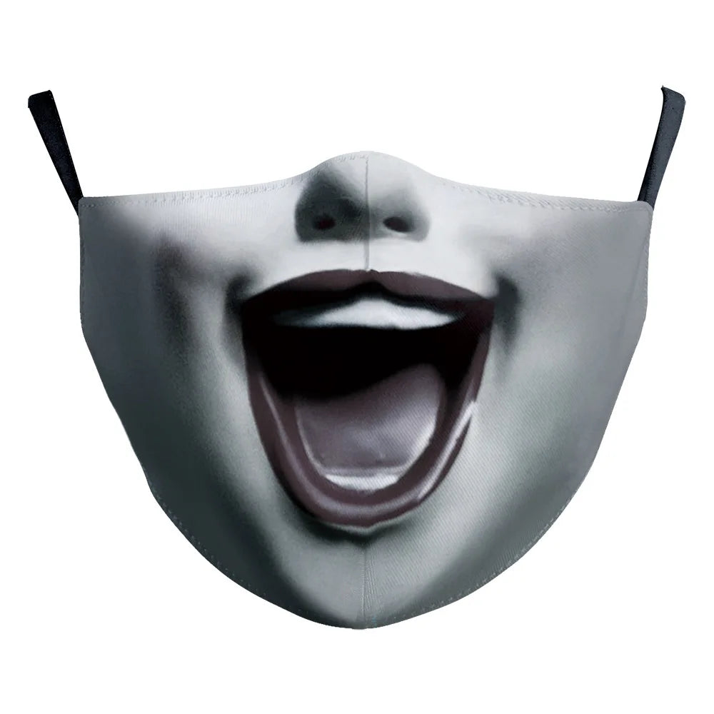 Horror Killer Mask for Adults, product photo 9 on a white background