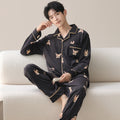 Couples' pajamas home clothes and cardigans that can be worn outside